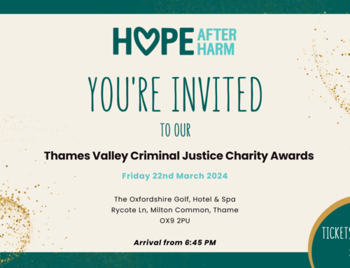 Tickets now on sale for our Thames Valley Criminal Justice Charity Awards Dinner